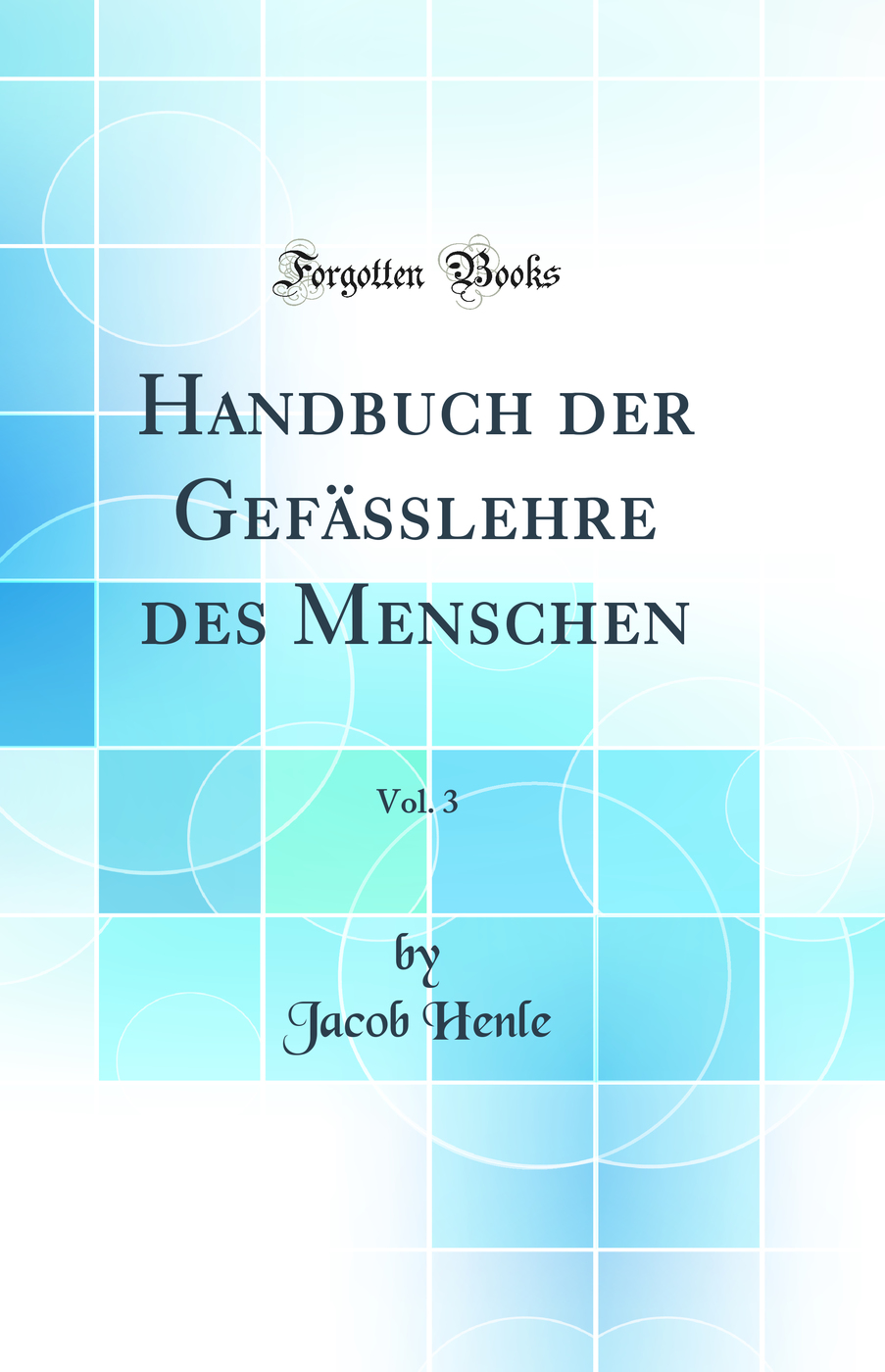 Handbuch der Gefässlehre des Menschen, Vol. 3 (Classic Reprint)