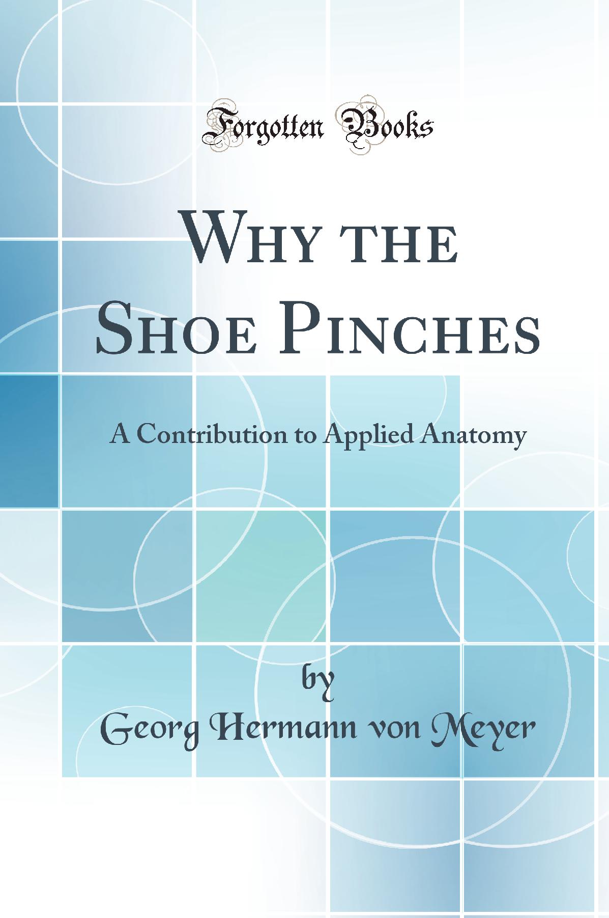 Why the Shoe Pinches: A Contribution to Applied Anatomy (Classic Reprint)