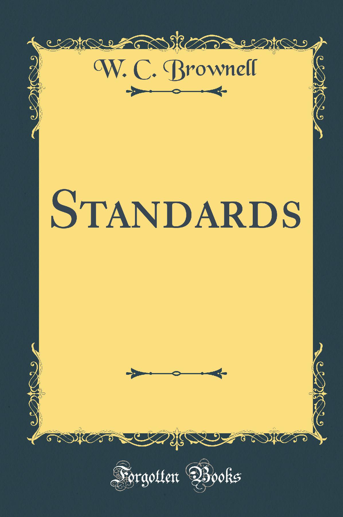 Standards (Classic Reprint)