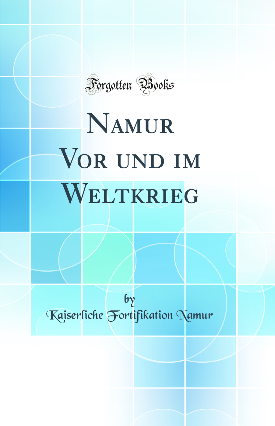 Namur Vor und im Weltkrieg (Classic Reprint)