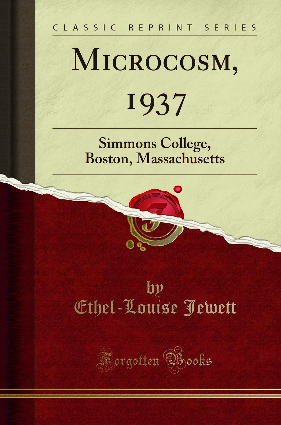Microcosm, 1937: Simmons College, Boston, Massachusetts (Classic Reprint)