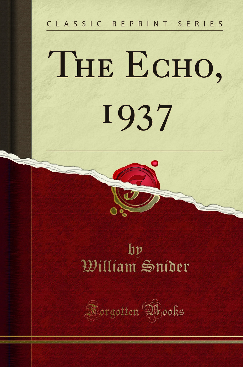 The Echo, 1937 (Classic Reprint)
