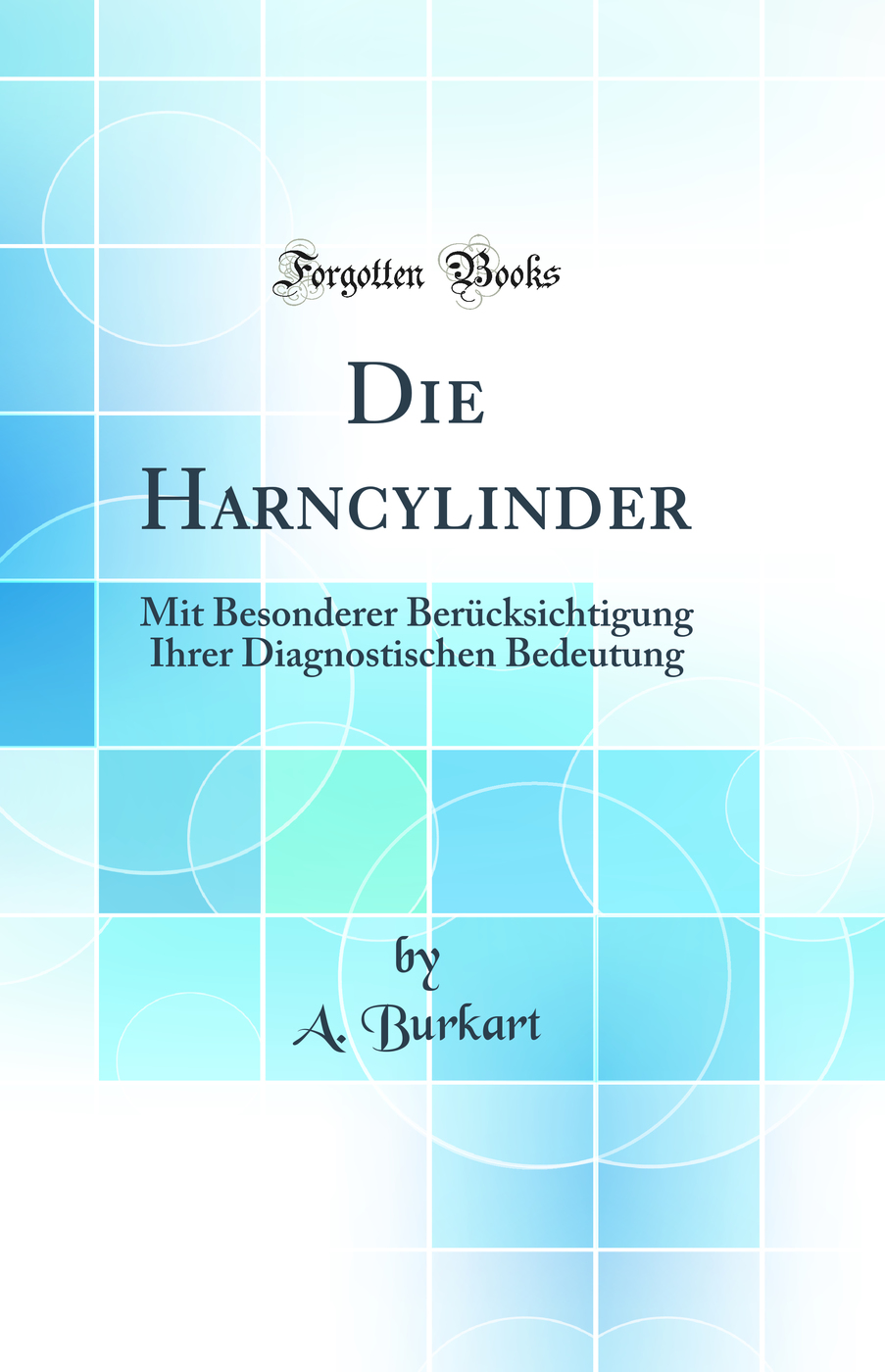 Die Harncylinder: Mit Besonderer Berücksichtigung Ihrer Diagnostischen Bedeutung (Classic Reprint)