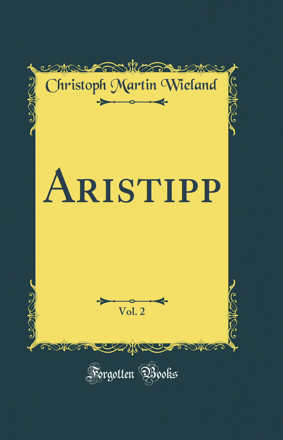 Aristipp, Vol. 2 (Classic Reprint)