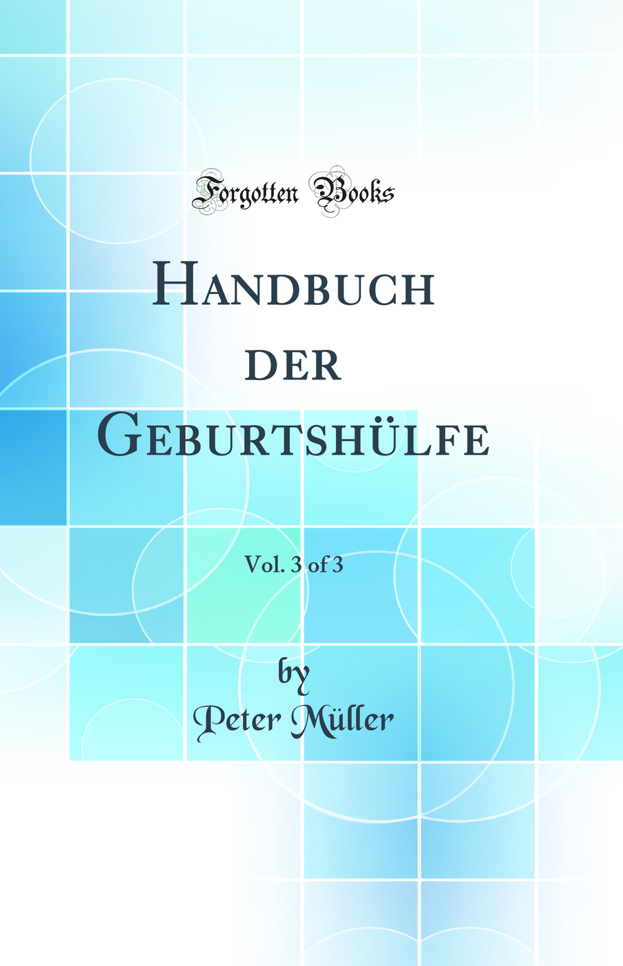 Handbuch der Geburtshülfe, Vol. 3 of 3 (Classic Reprint)