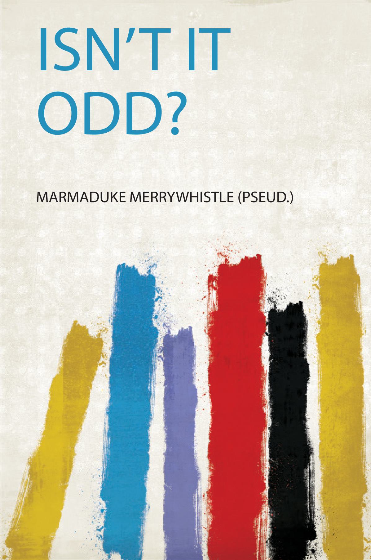 Isn't it Odd?