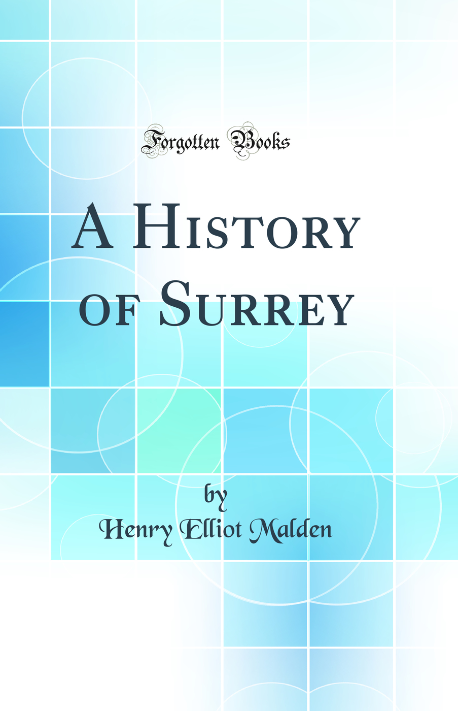 A History of Surrey (Classic Reprint)