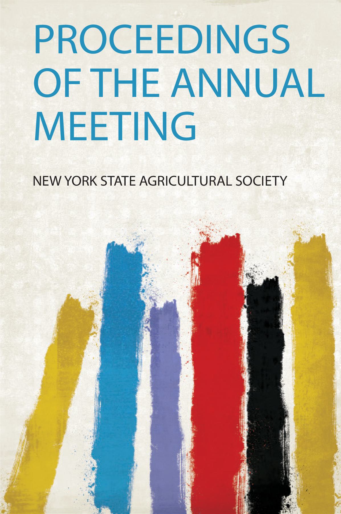 Proceedings of the Annual Meeting