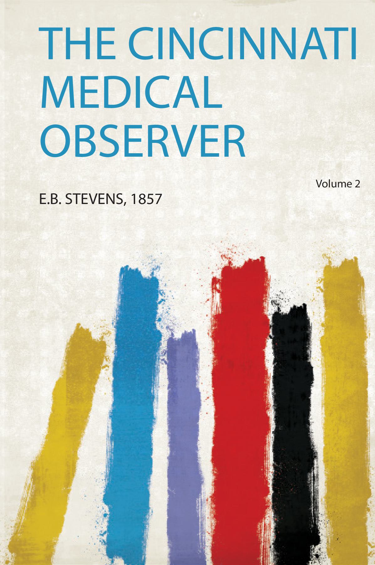 The Cincinnati Medical Observer Volume 2