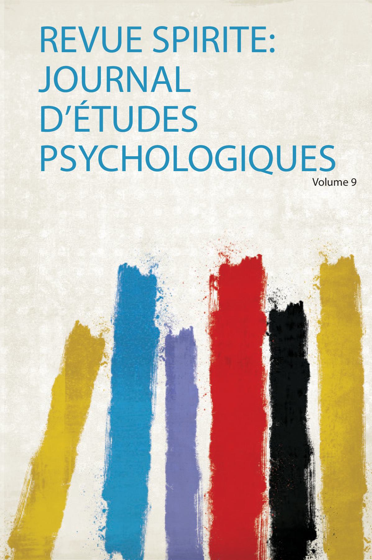 Revue Spirite: Journal D'études Psychologiques Volume 9