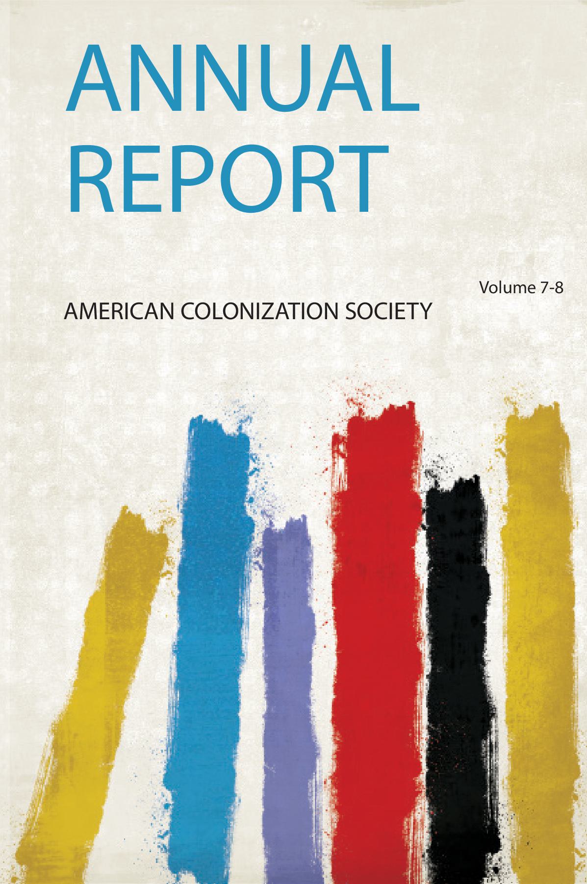 Annual Report Volume 7-8