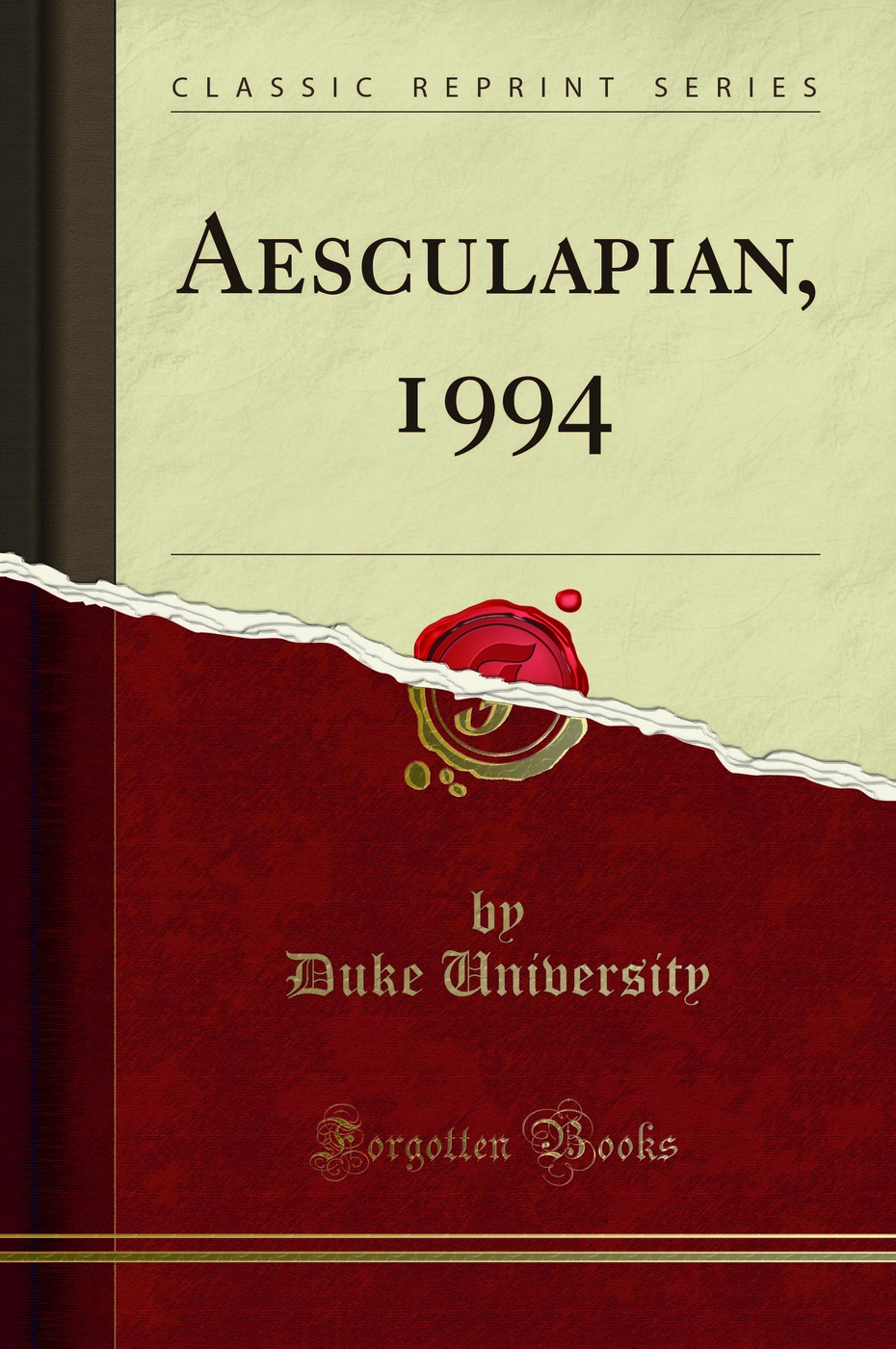 Aesculapian, 1994 (Classic Reprint)