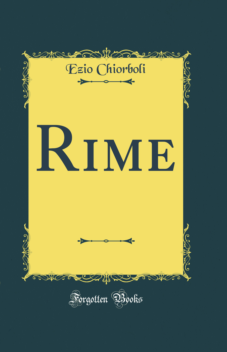 Rime (Classic Reprint)
