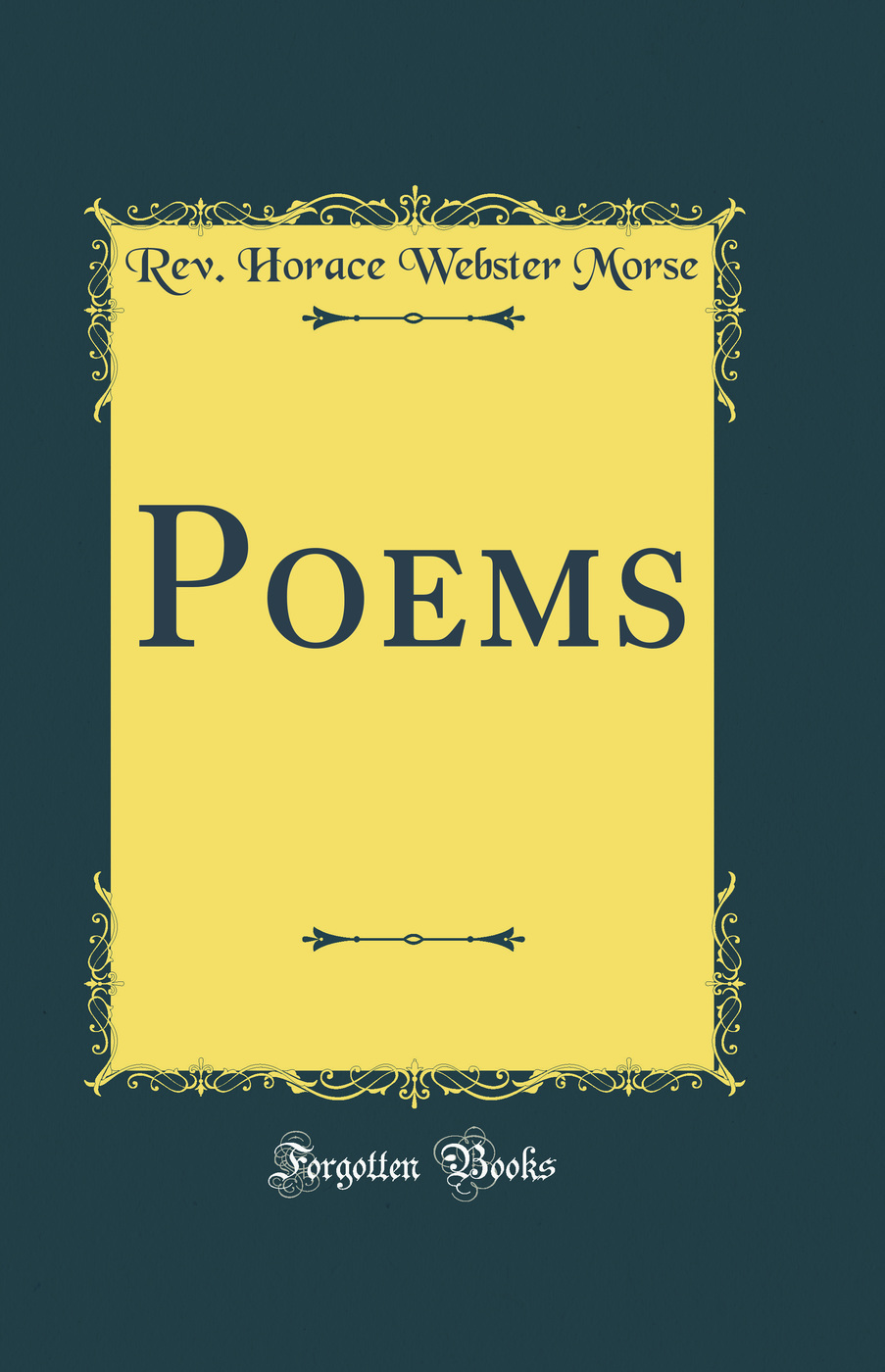 Poems (Classic Reprint)