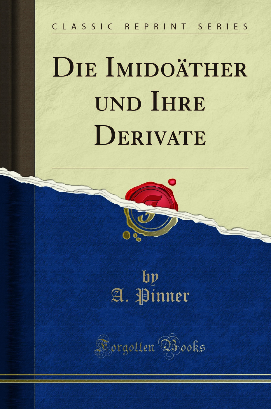 Die Imidoäther und Ihre Derivate (Classic Reprint)