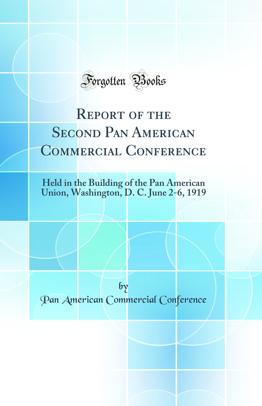 Report of the Second Pan American Commercial Conference: Held in the Building of the Pan American Union, Washington, D. C. June 2-6, 1919 (Classic Reprint)