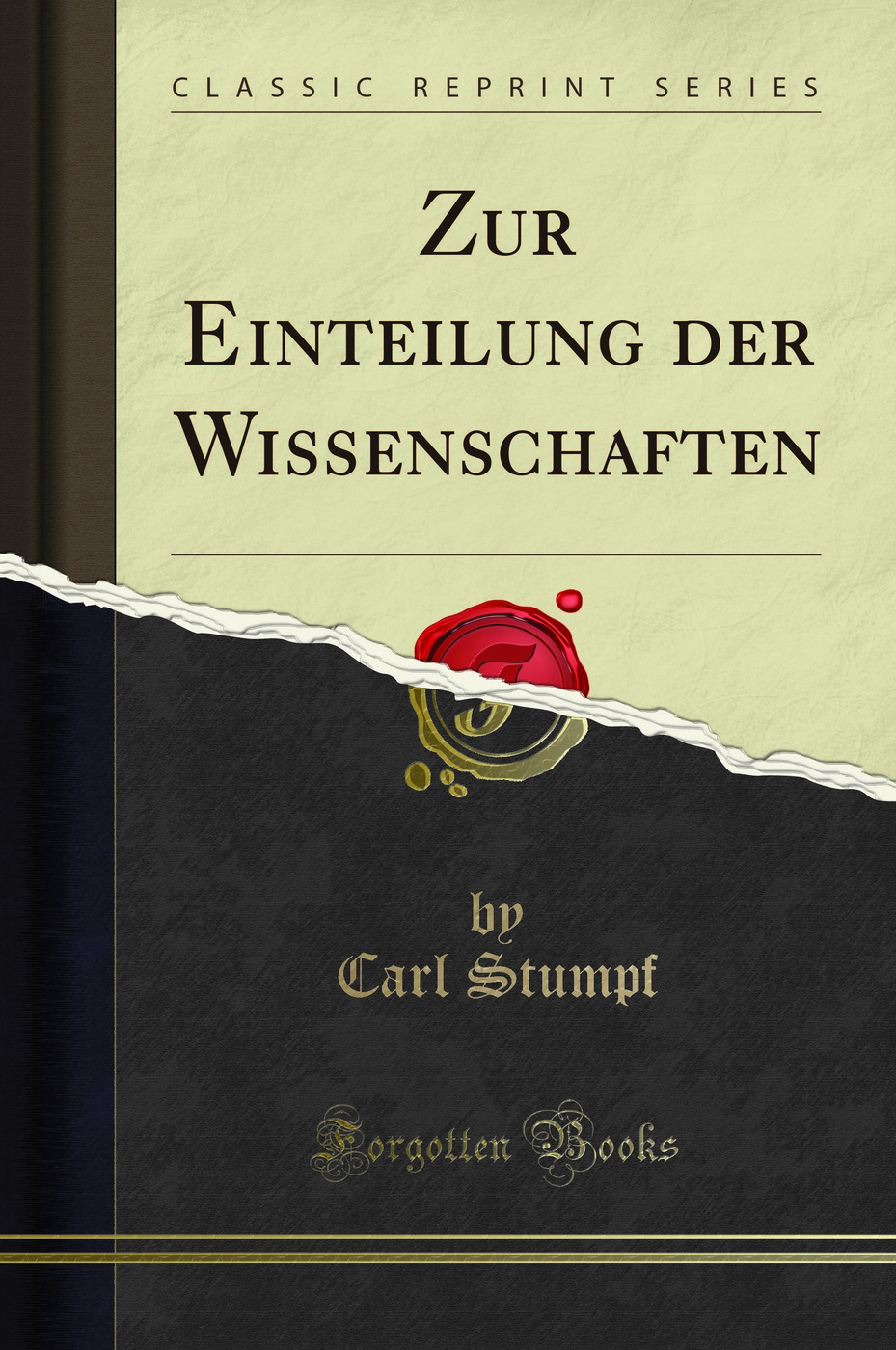 Zur Einteilung der Wissenschaften (Classic Reprint)