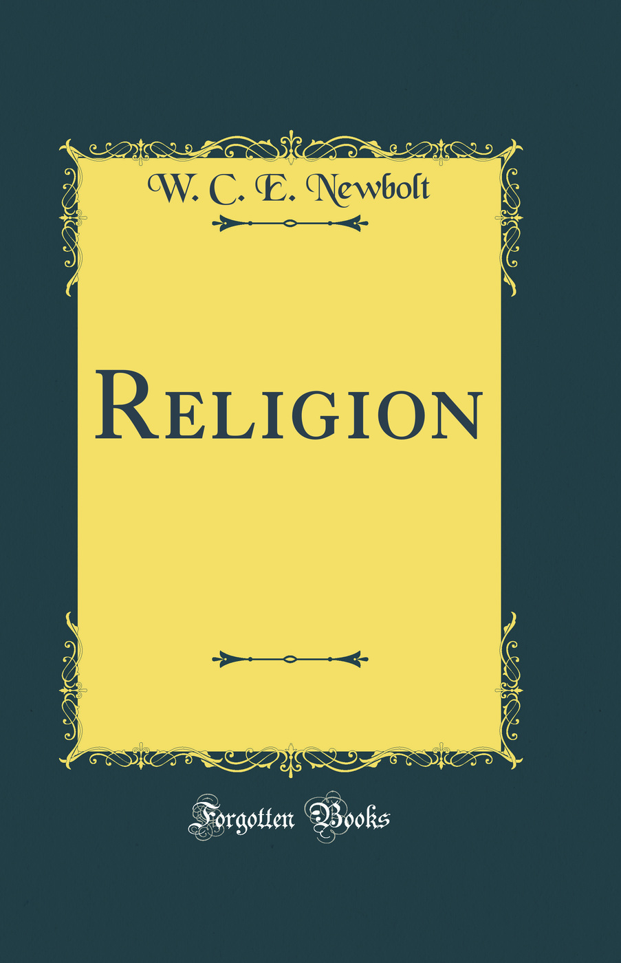 Religion (Classic Reprint)
