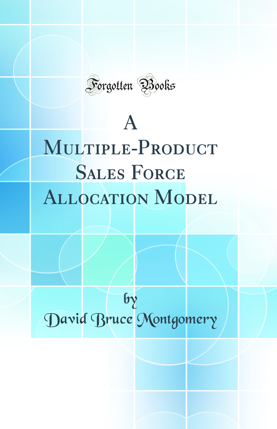 A Multiple-Product Sales Force Allocation Model (Classic Reprint)