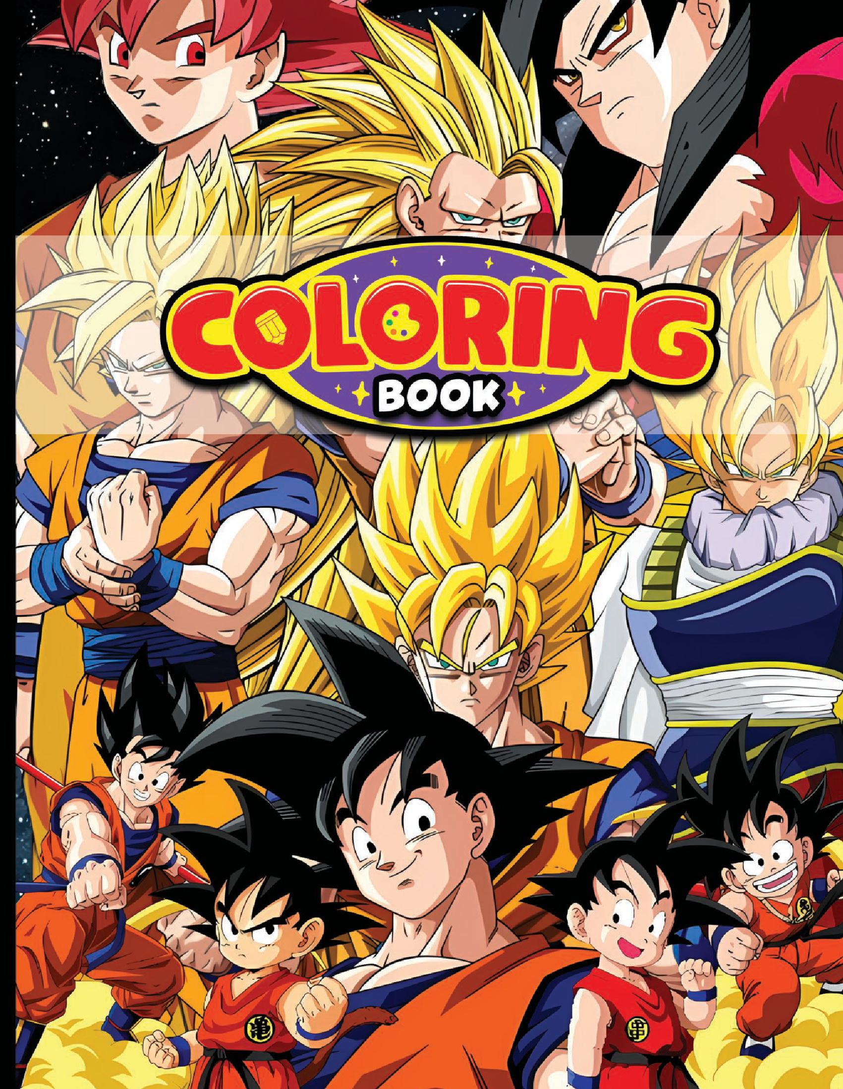 Dragon Ball Z Giant Coloring and Activity Book