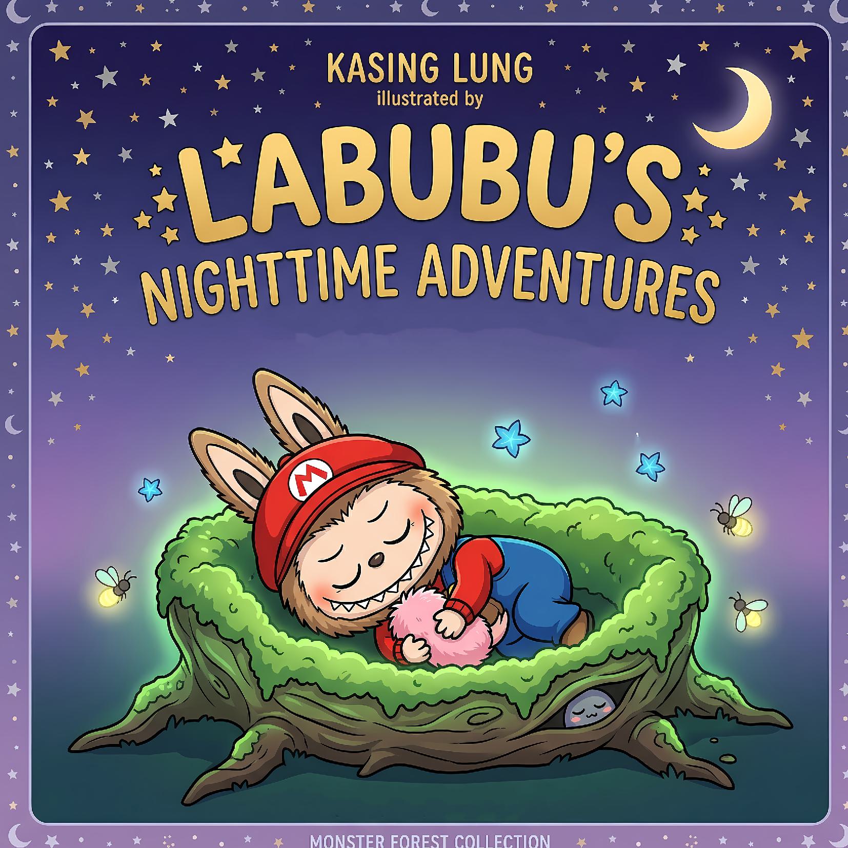 LABUBU'S NIGHTTIME ADVENTURES: A Bedtime Storybook  | 3 Calming Sleep Tales for Kids | Featuring The Hidden Monster Forest