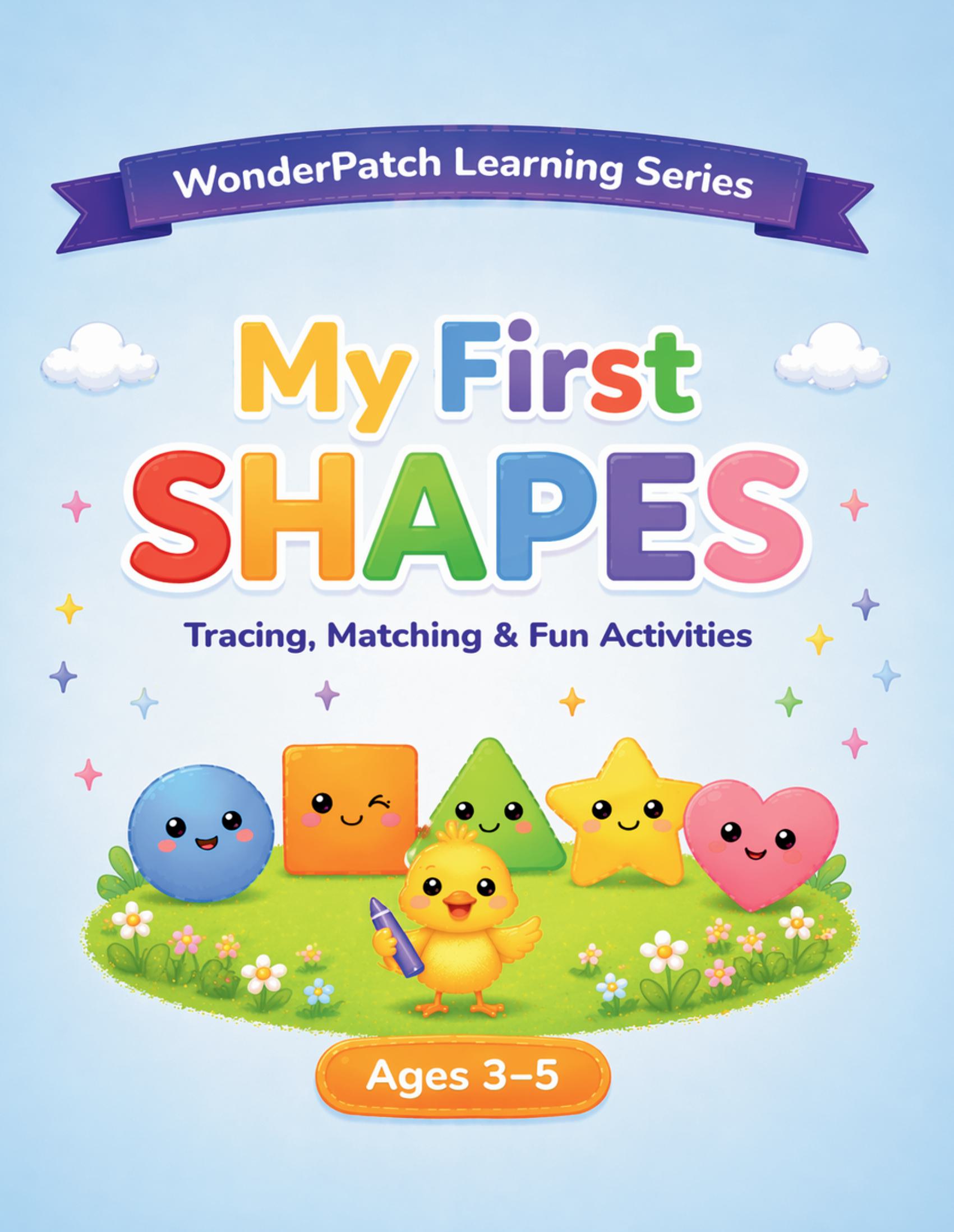 My First Shapes:Tracing, Matching & Fun Activities