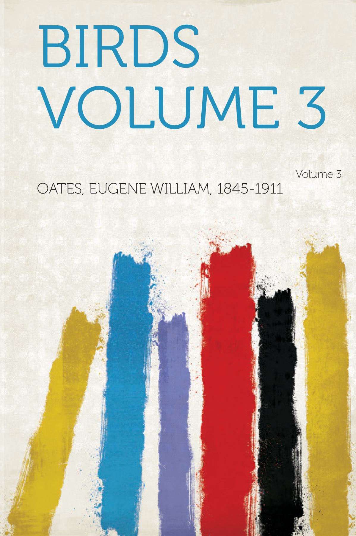 Birds Volume 3