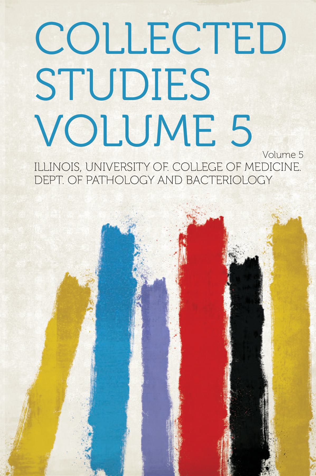 Collected Studies Volume 5