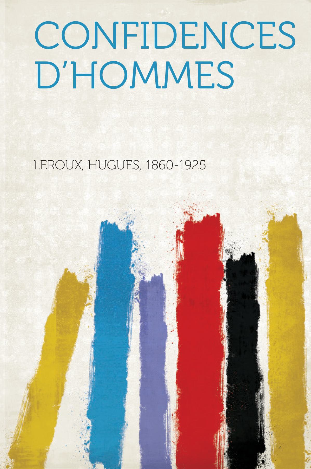 Confidences D'hommes