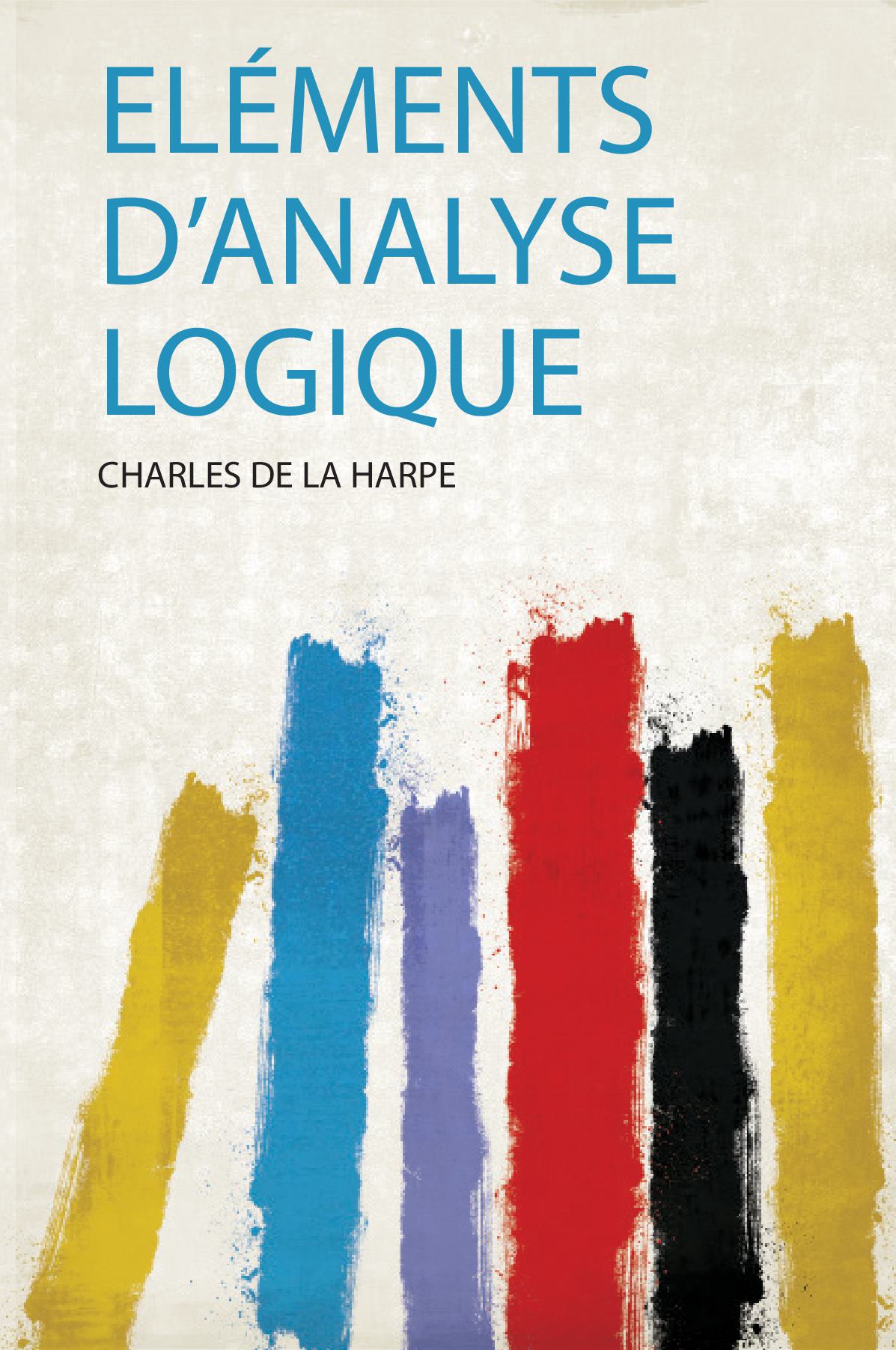 Eléments D'analyse Logique