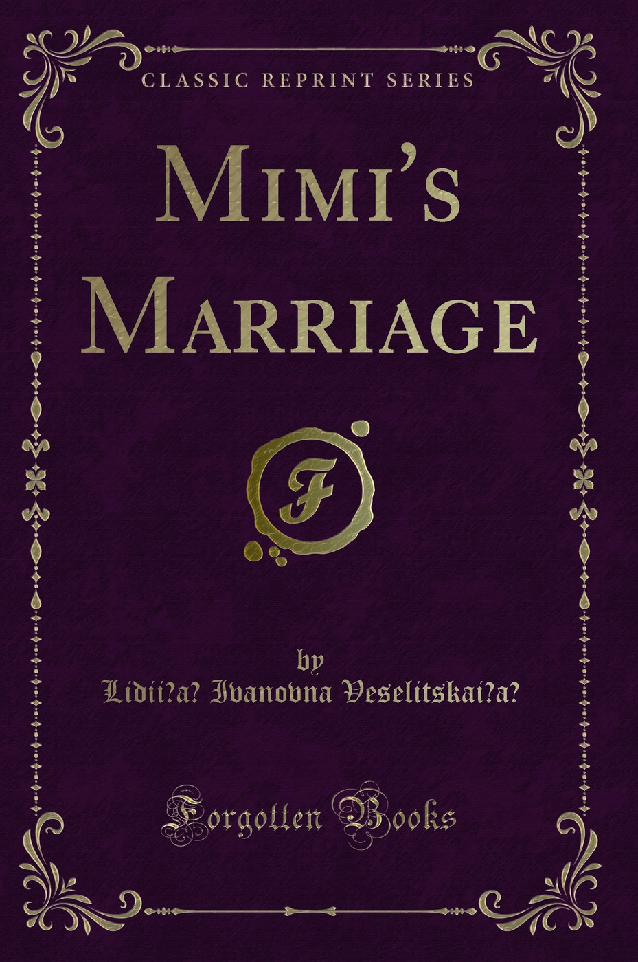 Mimi's Marriage (Classic Reprint)