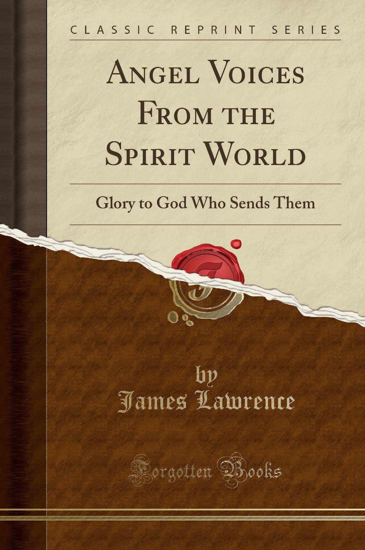 Angel Voices From the Spirit World: Glory to God Who Sends Them (Classic Reprint)