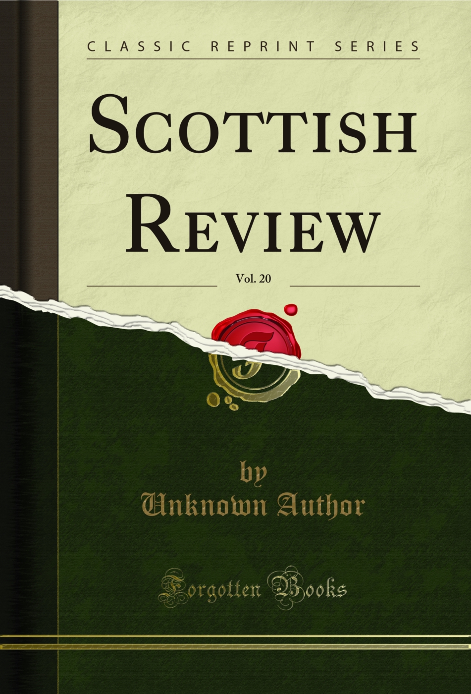 Scottish Review, Vol. 20 (Classic Reprint)
