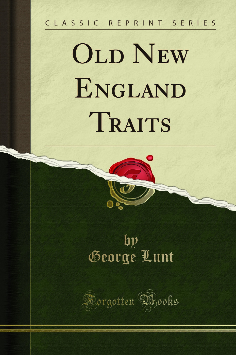 Old New England Traits (Classic Reprint)