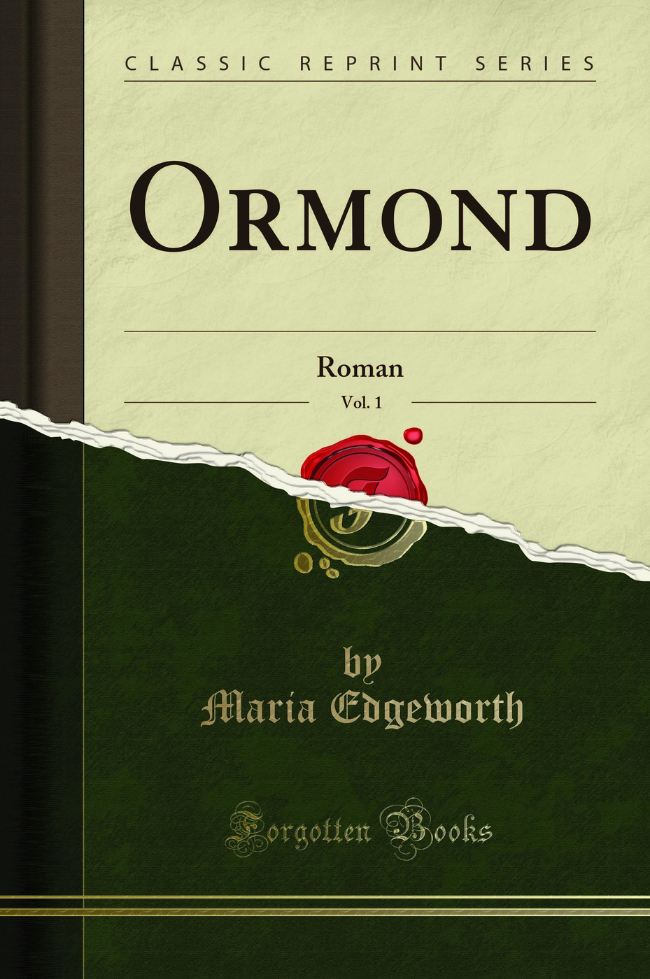 Ormond, Vol. 1: Roman (Classic Reprint)