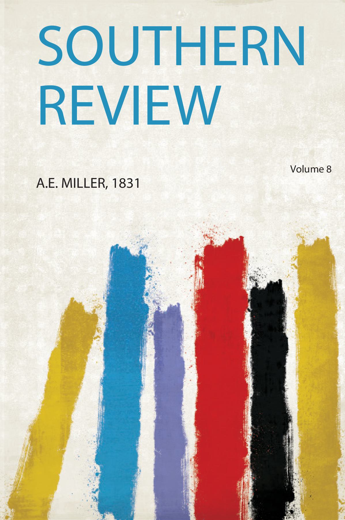 Southern Review Volume 8