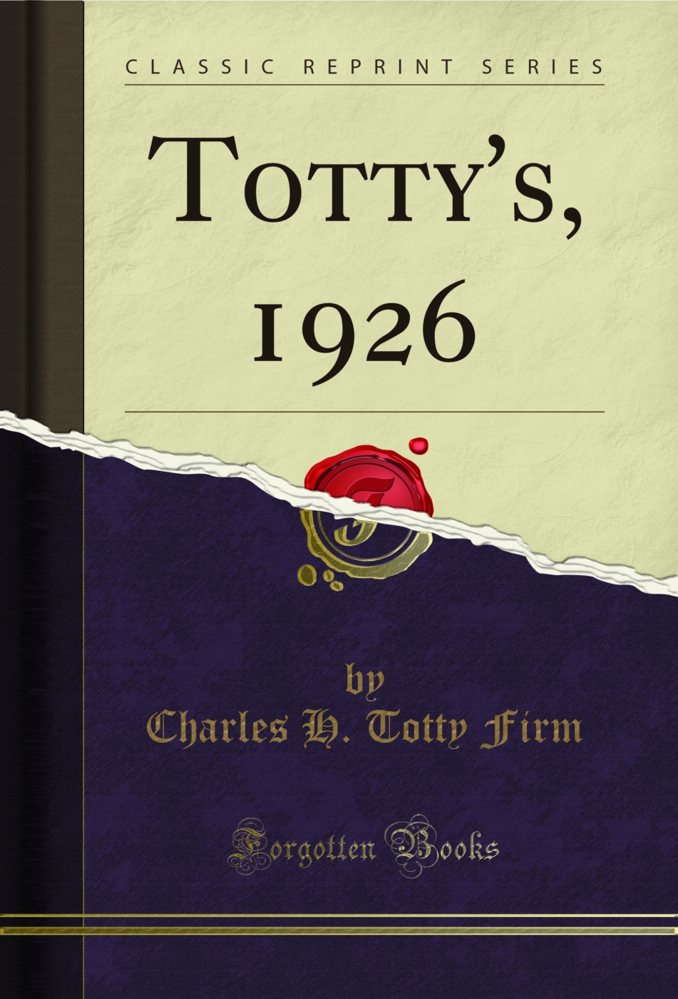 Totty's, 1926 (Classic Reprint)