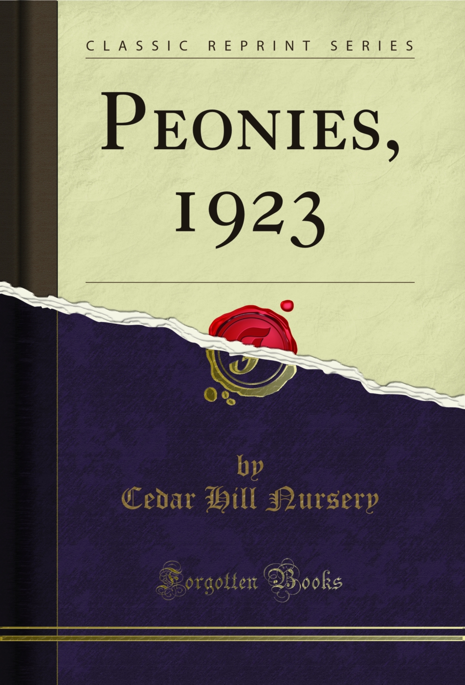 Peonies, 1923 (Classic Reprint)
