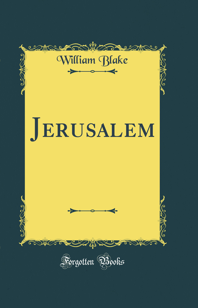 Jerusalem (Classic Reprint)