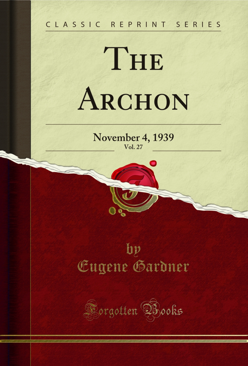 The Archon, Vol. 27: November 4, 1939 (Classic Reprint)