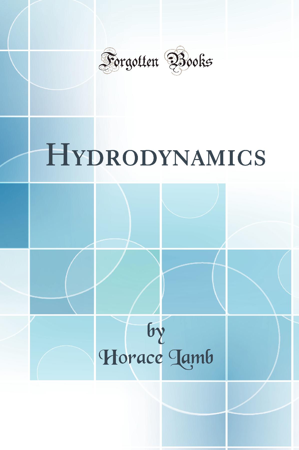 Hydrodynamics (Classic Reprint)