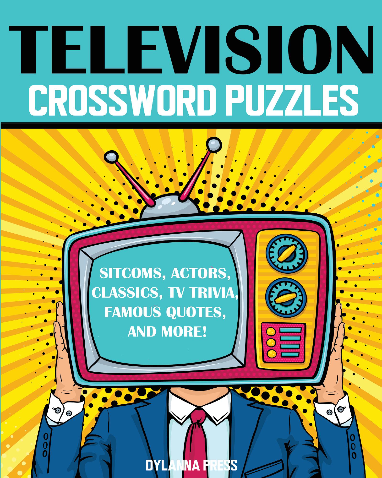 Television Crossword Puzzles: Fun TV Trivia Book