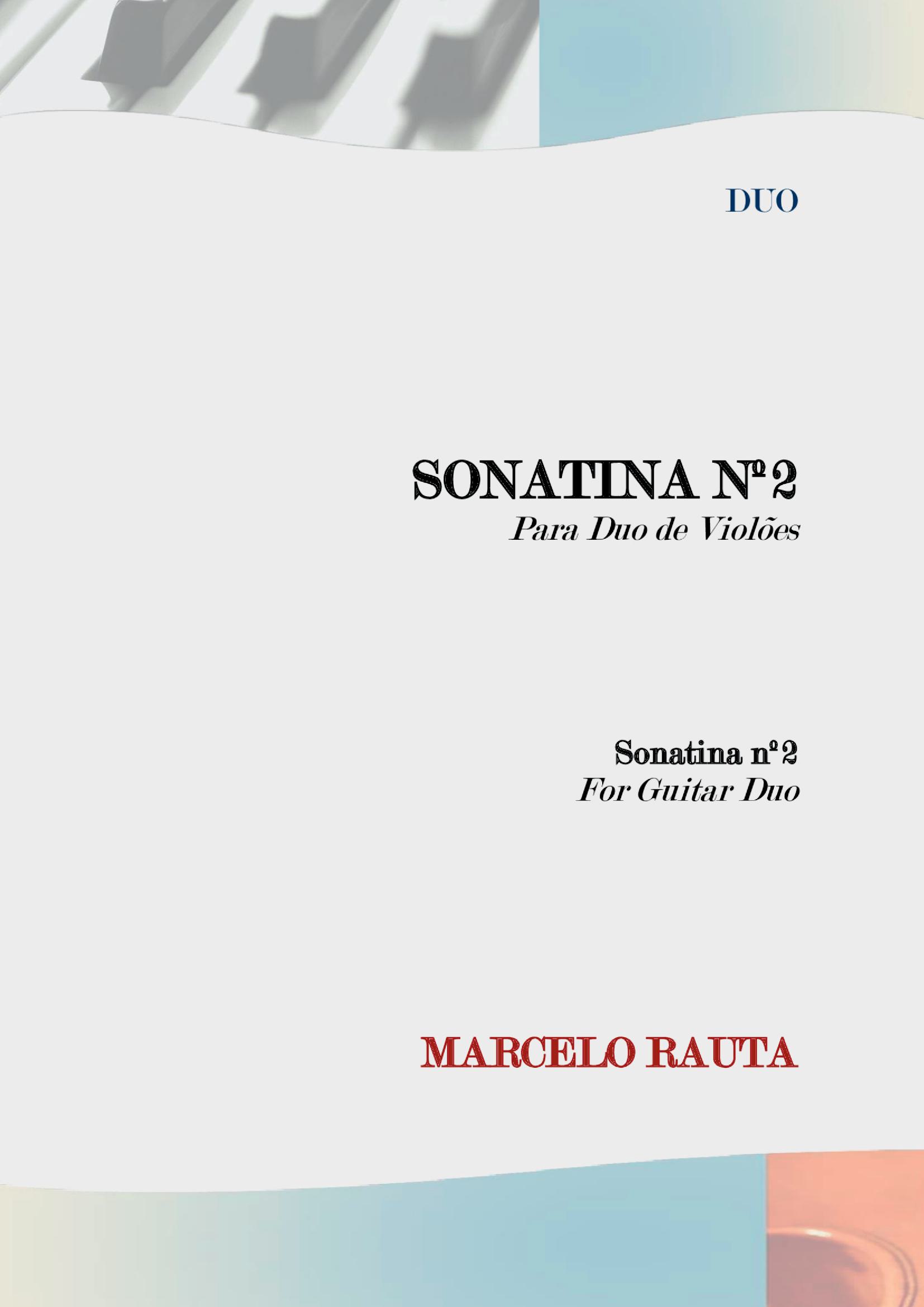 Sonatina Nº2 Para Duo De Violões