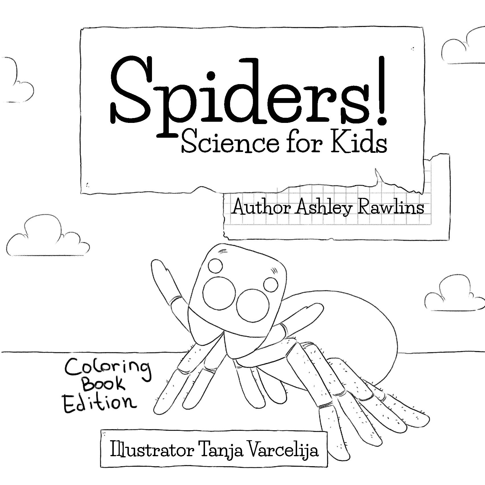 Spiders! Coloring Book Edition