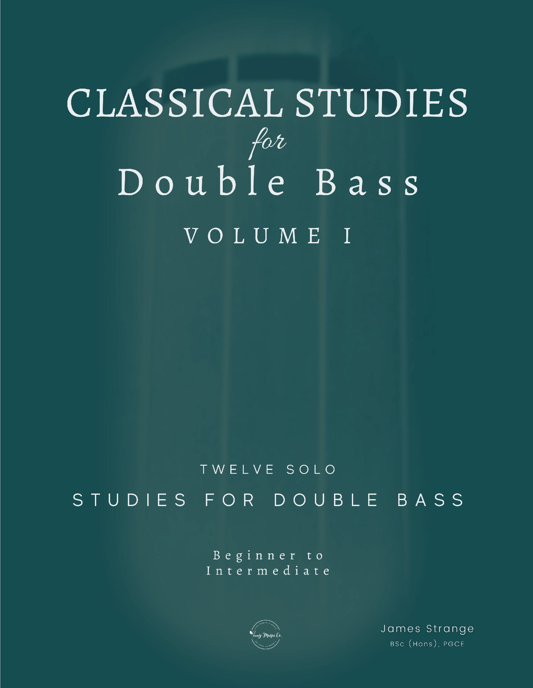 Classical Studies for Double Bass [Vol. 1]
