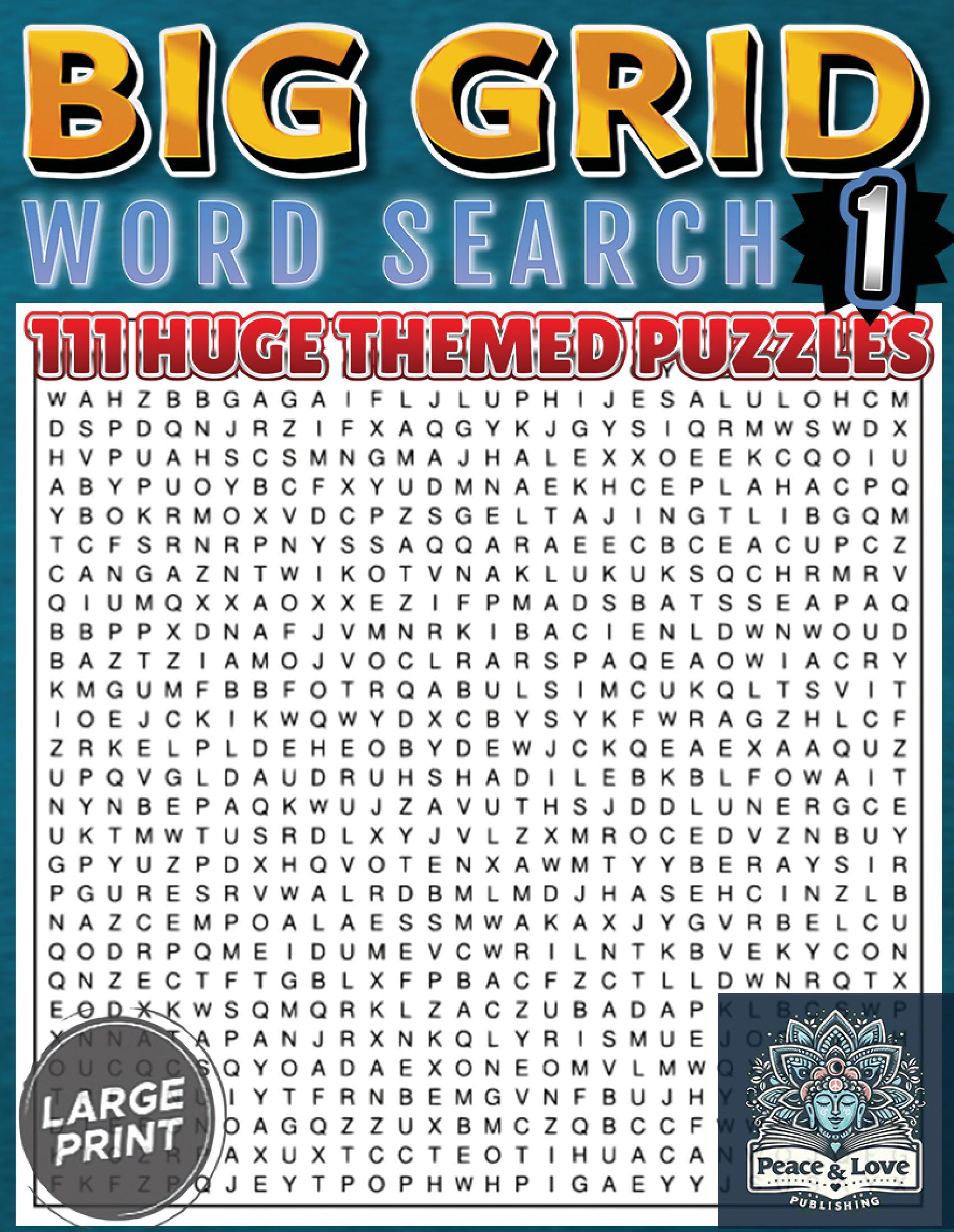 BIG GRID Word Search