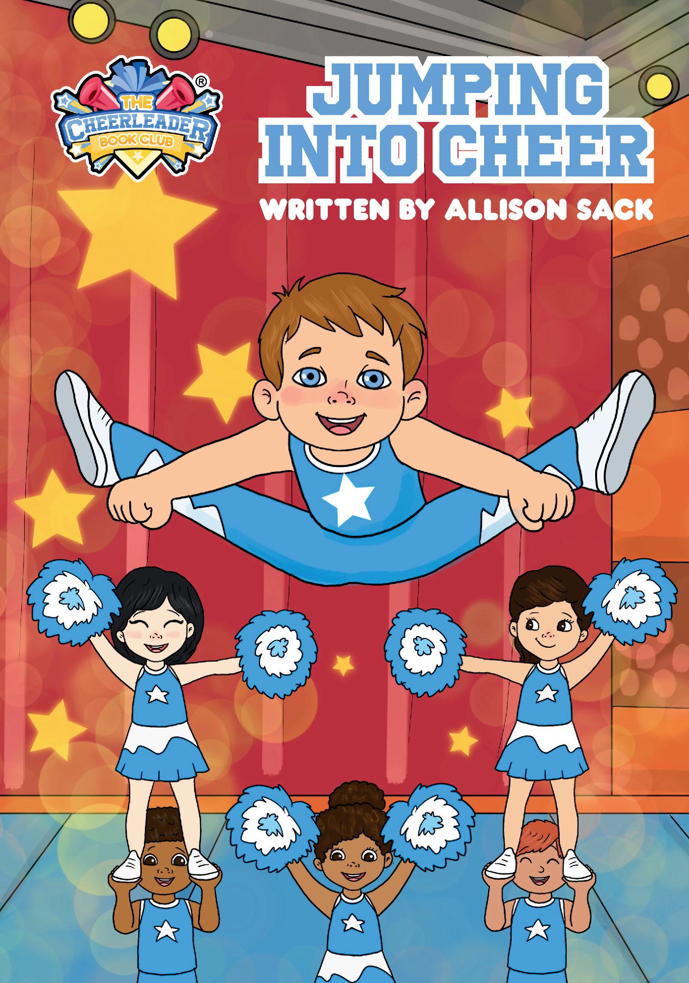 Jumping Into Cheer (Paperback) 115 gsm coated