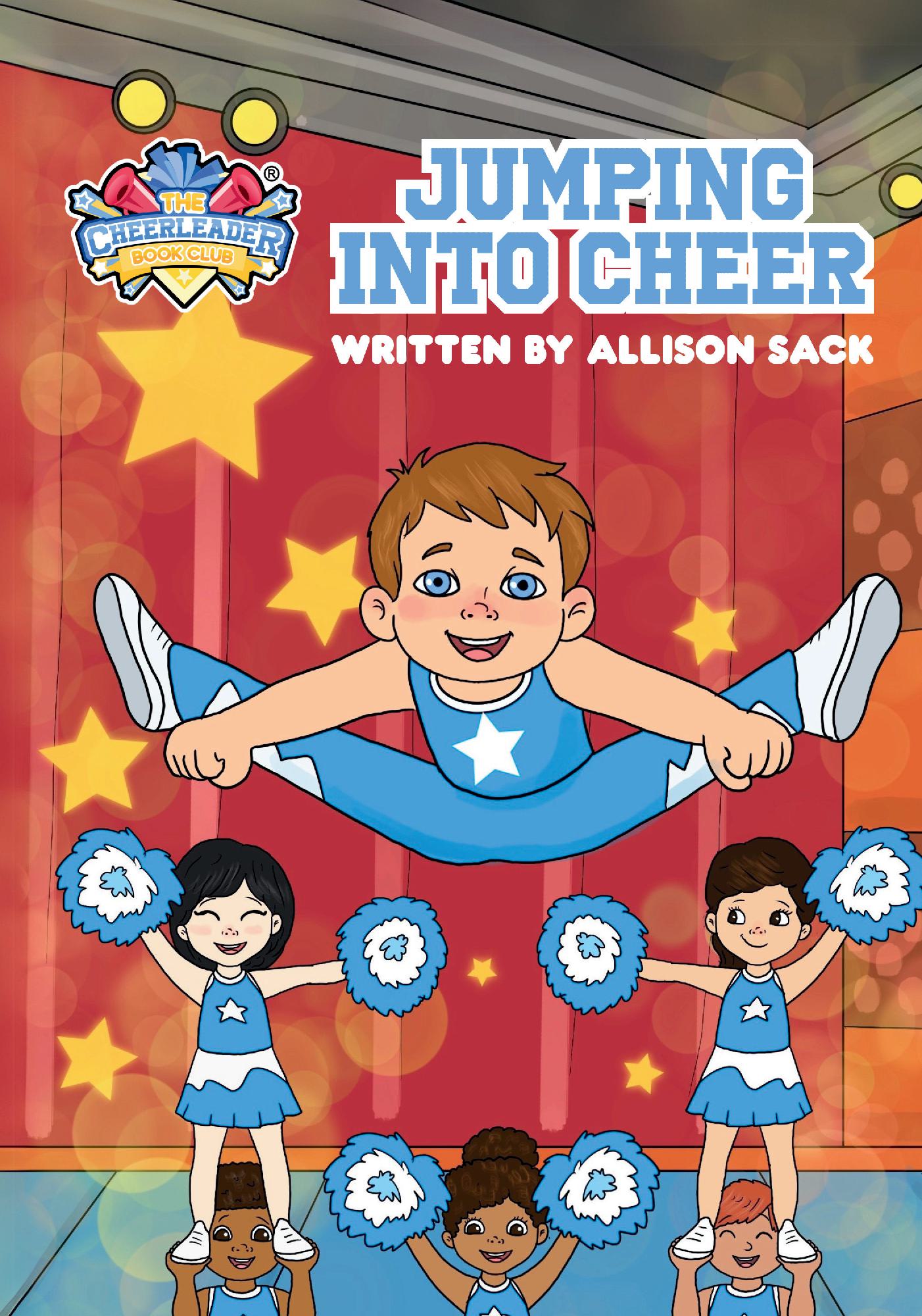 Jumping Into Cheer (Hardcover) 150 gsm coated