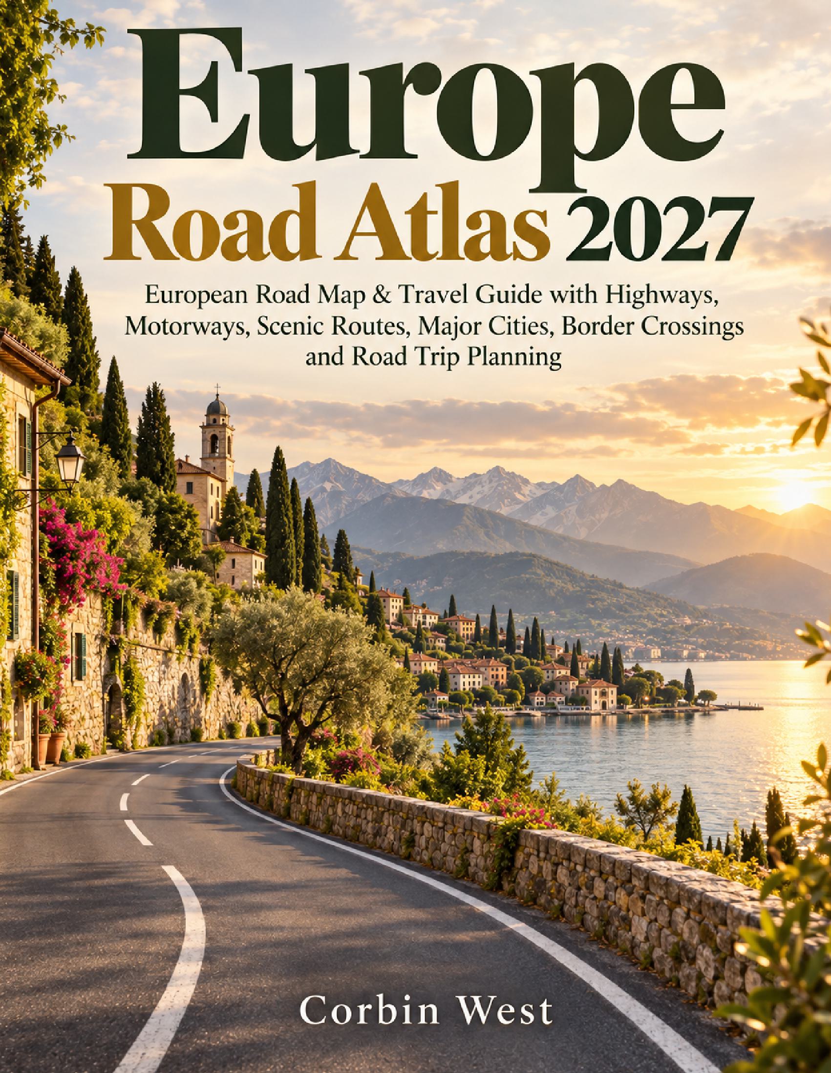 Europe Road Atlas 2027