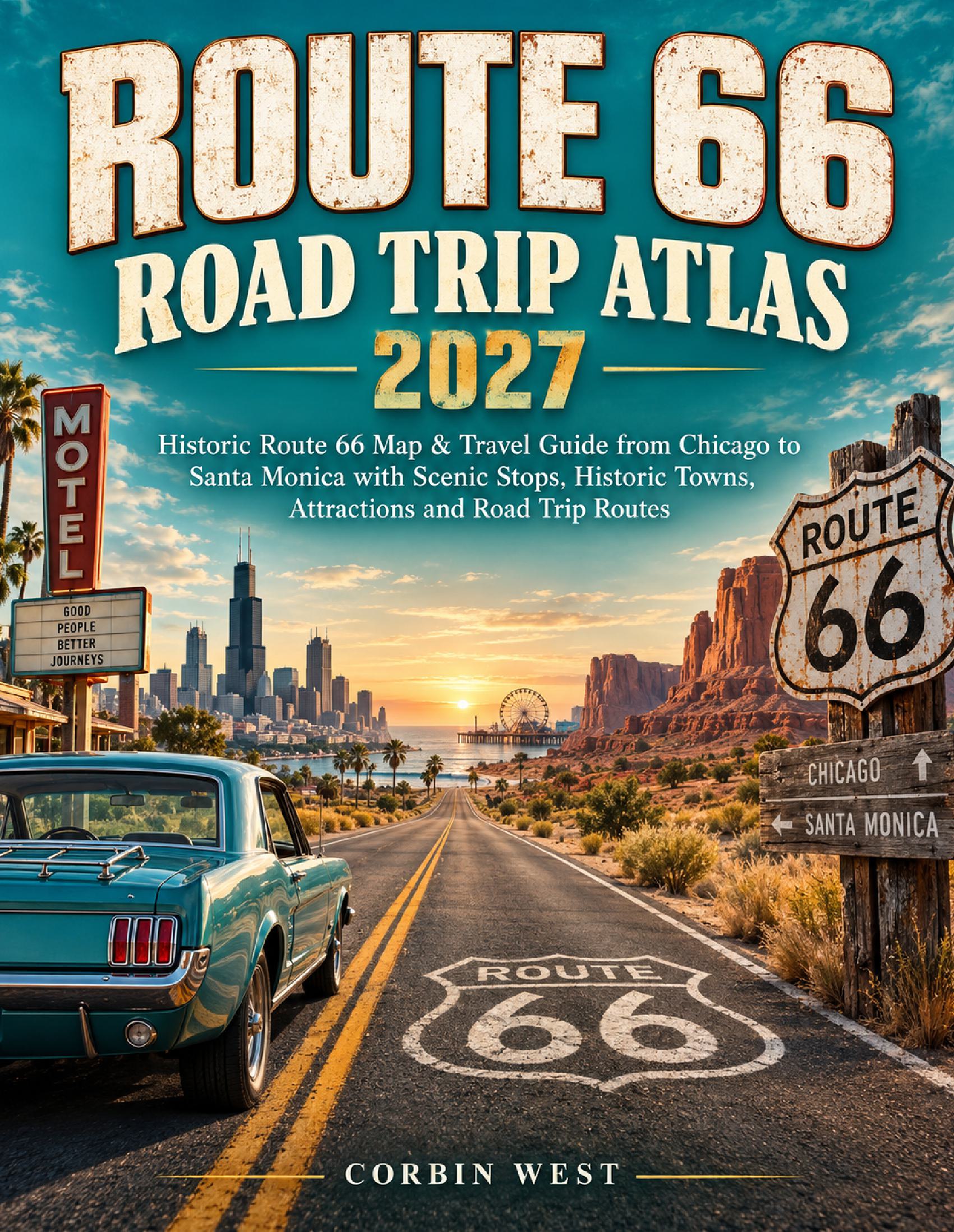 Route 66 Road Trip Atlas 2027